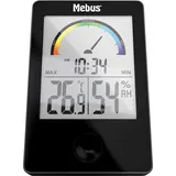 MEBUS 40929 Thermo-Hygrometer schwarz