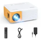 Yoton Y3 Mini-Beamer (7500 Lumen, HD-Ready, 720 p, 1080 p-kompatibel) mit HDMI/USB/AV, Lampenlebensdauer: 20 000 h