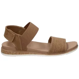 SKECHERS Damen Desert Kiss Low Top Look Flache Sandale, Kastanie, 40