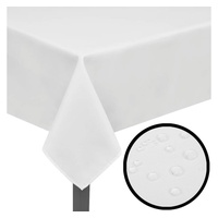vidaXL 5 Tischdecken Weiß 170 x 130 cm