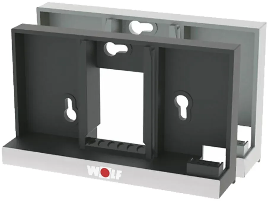 Wolf Wandsockel für Bedienmodul BM-2 (Ausführung: weiß)