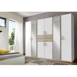 WIMEX Drehtürenschrank Diver 270 x 207 x 58 cm Weiß