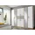 WIMEX Drehtürenschrank Diver 270 x 207 x 58 cm Weiß