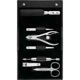 Zwilling Classic Maniküre Set 7tlg. mit Nagelknipser, Leder, schwarz