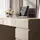 lookway Schreibtisch AURORA DOUBLE Kaschmir / Beige / Gold