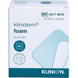 Schaumverband 5x5 cm nicht haftend 10 St
