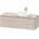 Waschtischunterschrank 142 x 48 2 x 55 cm Taupe Matt