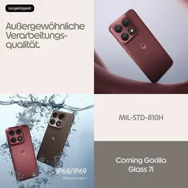 Motorola Edge 70 Pro 8 GB RAM 256 GB PANTONE Zinfandel