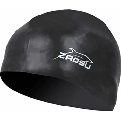 Schwimmkappe lange Haare, extra Volumen - Long Hair Swim Cap schwarz L