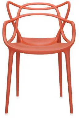 Kartell Stuhl Masters braun, Designer Philippe Starck, 84x57x47 cm