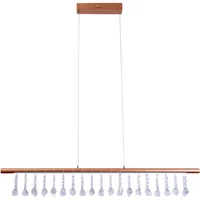 NÄVE LED-Pendelleuchte Nobilis Gold ca. 100 cm
