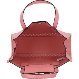 GUESS Schultertasche Katey Perf Small Tote Pink
