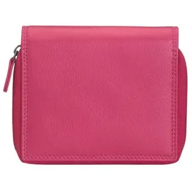 Josephine Osthoff Geldbörse Reißverschluss klein Unisex Portemonnaie fuchsia