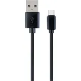Gembird USB-A auf USB-C 1 m Schwarz