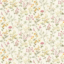 Rasch Textil Rasch Selbstklebende Vliestapete Daisy 6,00x0,53m Blumen bunt - weiss