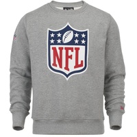 New Era Herren NFL Logo Sweatshirt, grau, Grš§e S