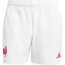 adidas Performance FFR Frankreich Rugby Heimshorts Herren 001A - white 3XL