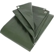 PolyTarp PE Holzabdeckplane 8 x 10 m Grün