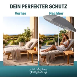 Kingsleeve Crete Ø 200 cm rot
