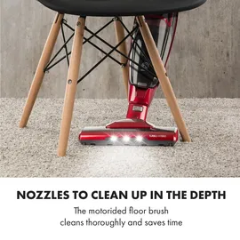 Klarstein TurboHybrid Staubsauger rot