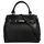 Samantha look Henkeltasche Leder Black