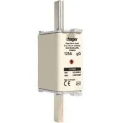 Hager LNH0125M6 NH-Sicherung NH0 gG 690V 125A K-Melder
