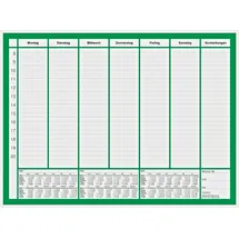 Brunnen Schreibunterlage 50 Blatt BRUNNEN Schreibtischunterlage mit Kalender 2025 - 2027