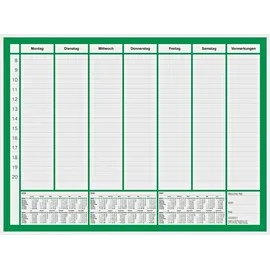 Brunnen Schreibunterlage 50 Blatt BRUNNEN Schreibtischunterlage mit Kalender 2025 - 2027