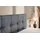 altdecor Boxspringbett BERO KING - 160x200 - H3/H4 - Dunkelgrau
