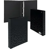 Herma Fotobook DIN A4 Fotoringbuch schwarz