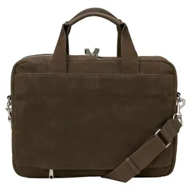 Marc O'Polo Aktentasche Leder 37 cm Laptopfach braun