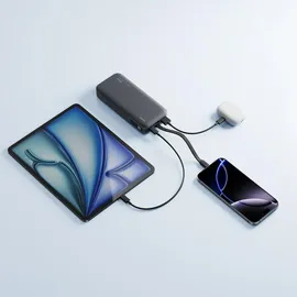 cuktech LPB200N 40W 20000mAh Powerbank mit integriertem Kabel - Grau