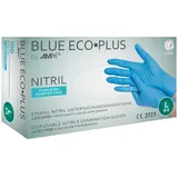 AMPri Einweghandschuhe Nitril, BLUE ECO PLUS, puderfrei, Gr. 2XL