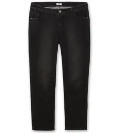 sheego 5-Pocket-Jeans in black denim), | Gr.: 96