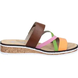 Rieker Damen Sandalen für Damen, bunt, Größe 39
