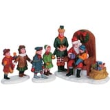 Lemax Visiting Santa Set Of 3