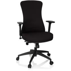 hjh OFFICE Profi Bürostuhl OFFICE XT PRO Stoff mit Armlehnen (höhenverstellbar)