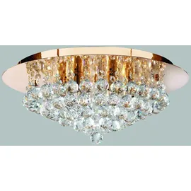 Searchlight Hanna 6-flammig rund gold
