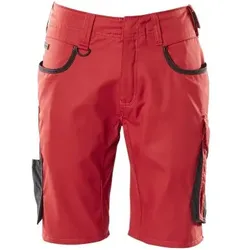 Shorts UNIQUE, Rot/Schwarz, Größe C64 - rot/schwarz - C64