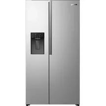 Gorenje NRS917C61X Side-by-Side (528 l, 1786 mm hoch, Silber)