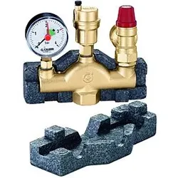 Caleffi Kesselsicherheitsgruppe 302634 1", 3 bar, mit Isolierung, bis 100 kW