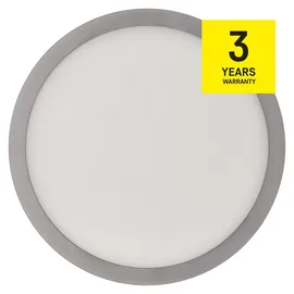 EMOS LED Panel 12,5 W rund Stahl