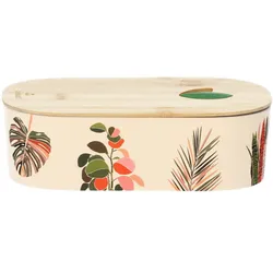 chic.mic Lunchbox bioloco plant oval colorful leaves BPLB108