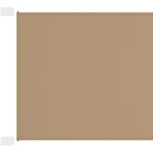 furnicato Senkrechtmarkise 140 x 420 cm schwarz