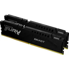 Kingston FURY Beast DDR5 5600MT/s 64GB Kit (2x32GB) CL36 Schwarz KF556C36BBEK2-64
