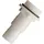 HAF Schlauchtülle 32 mm x 1 1/2" Weiß