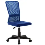 vidaXL Bürostuhl Netzgewebe blau 289516