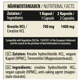 MST Creatin HCL Kapseln 90 Stück