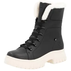 Rieker EVOLUTION Winterboots, Schnürboots, Plateaustiefelette, Profilsohle, Innenreißverschluss Rieker EVOLUTION schwarz 43
