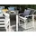 Beliani Gartenstuhl 54 x 89 x 51 cm grau 2 St.